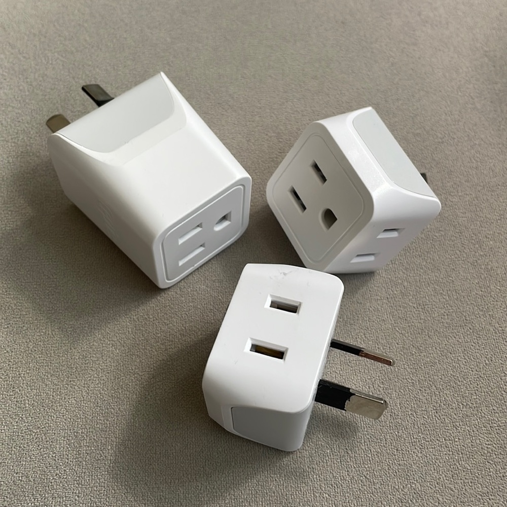 US to Australia plug converters purchased 2022